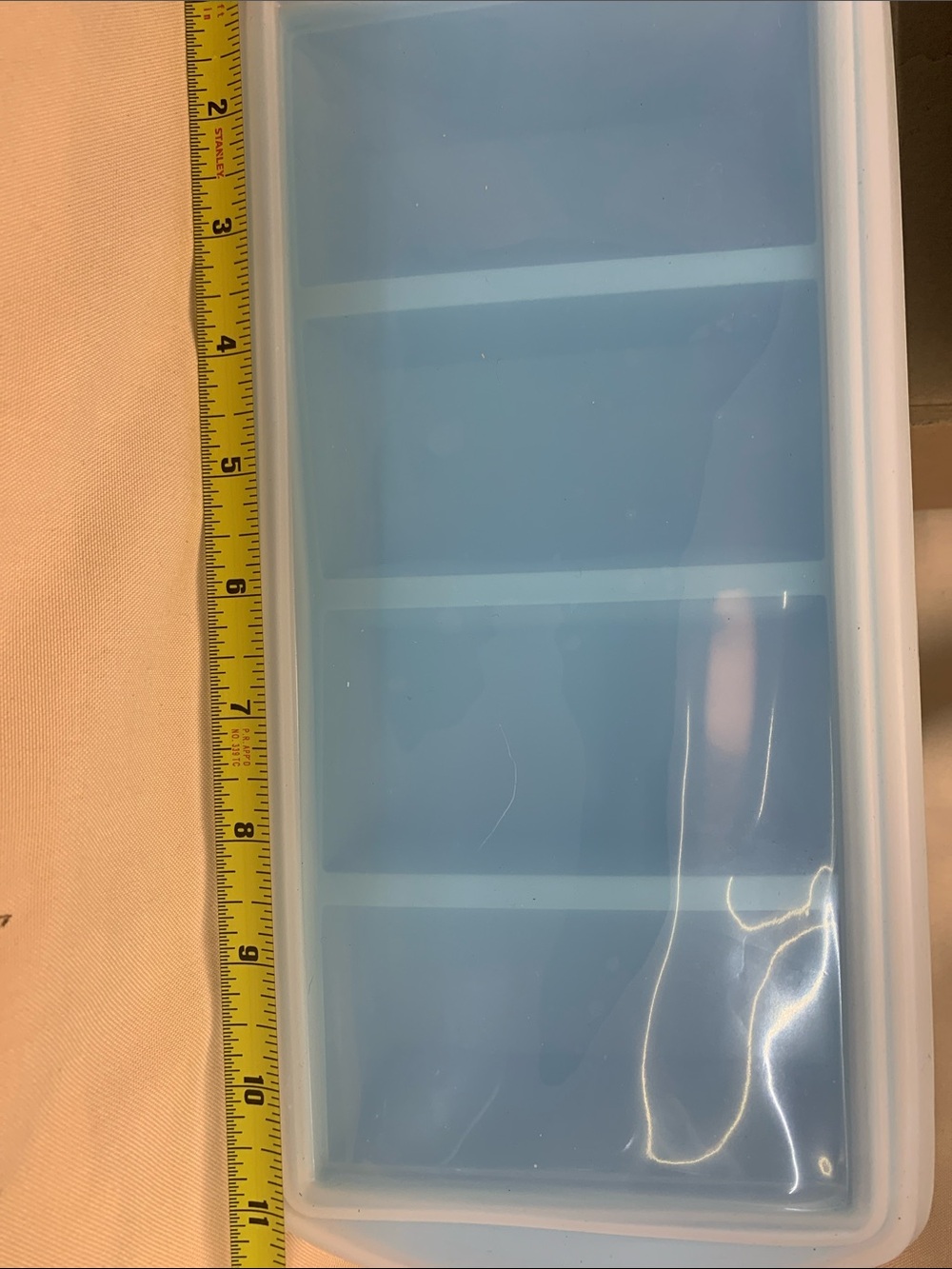 Blue and Mint Silicone Ice Cube Tray Set - Home Storage & Organization - Picture 2 of 8
